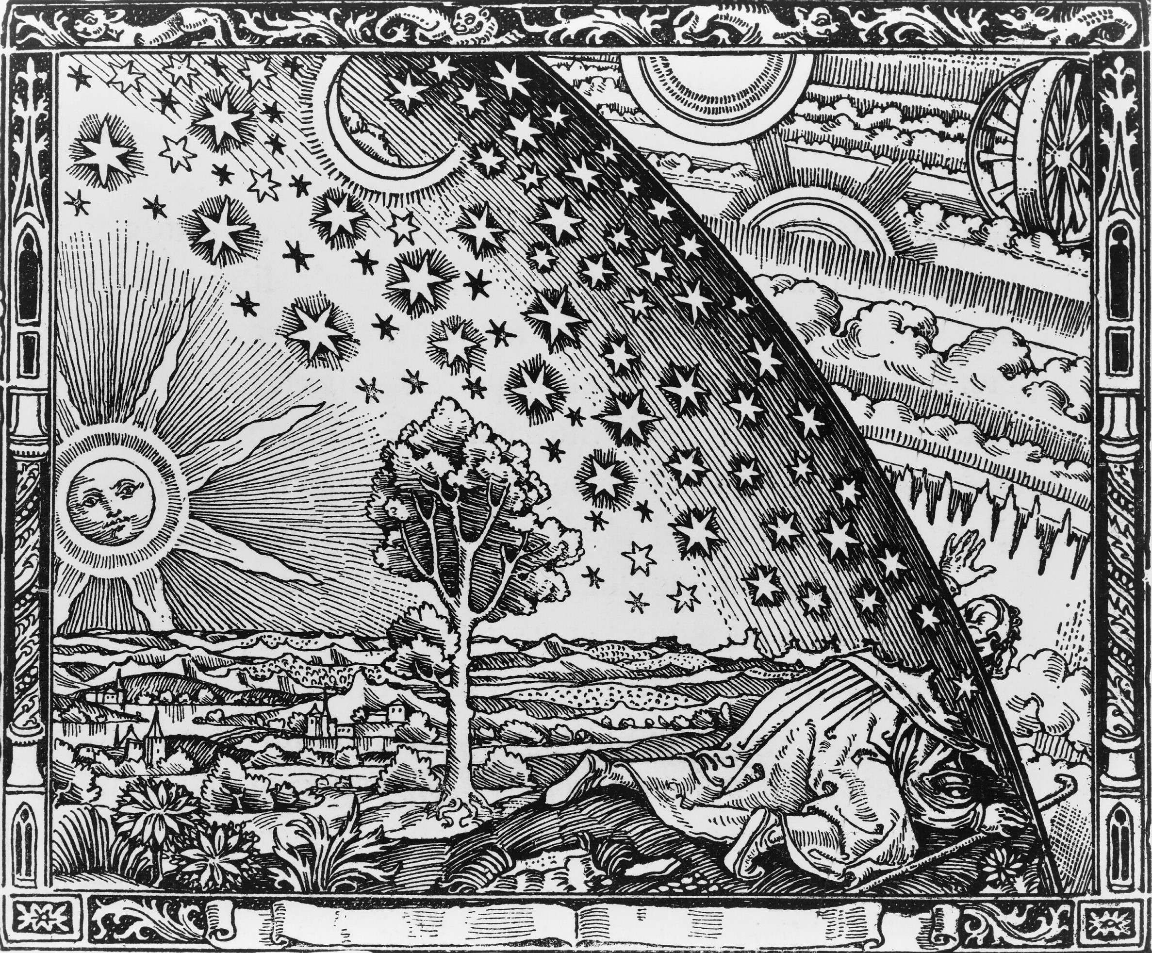 Gravure sur bois de Flammarion